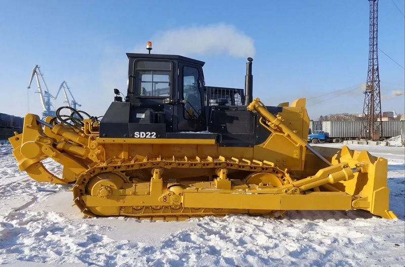 бульдозер Shantui как китайская спецтехника